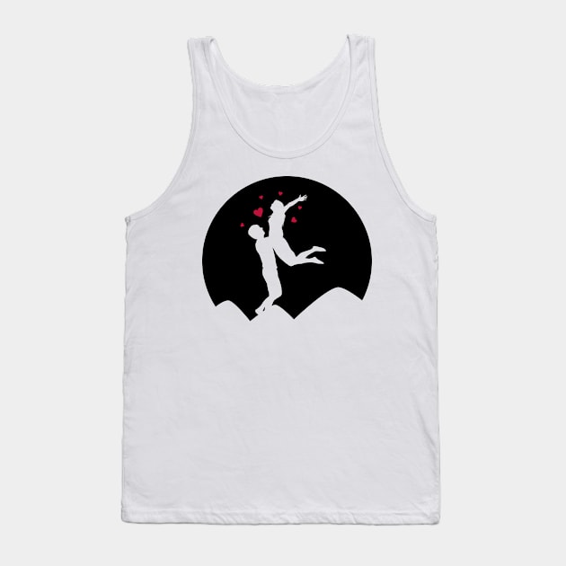 Valentines day - Love - Heart - Couple Tank Top by Tesign2020